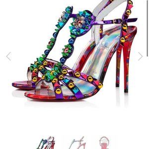 Brand -Christian Louboutin - Size -39 US 8.5 / Color -Multi